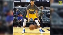 【惚れる..】ステフィン・カリーのハンドリング練習(NBAバスケ) | Stephen Curry handles drill