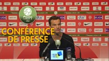 Conférence de presse AS Nancy Lorraine - Valenciennes FC (3-0) : Vincent HOGNON (ASNL) - Faruk HADZIBEGIC (VAFC) - 2017/2018