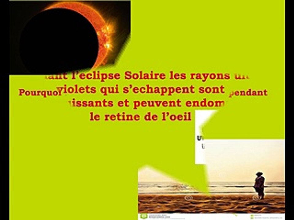 pourquoi il ne faut jamais regarder le soleil pendant un eclipse