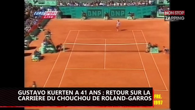 Gustavo Kuerten a 41 ans : retour sur la carrière du chouchou de Roland-Garros (vidéo)