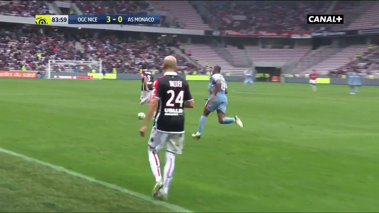 OGC Nice 4-0 Monaco but Ganago