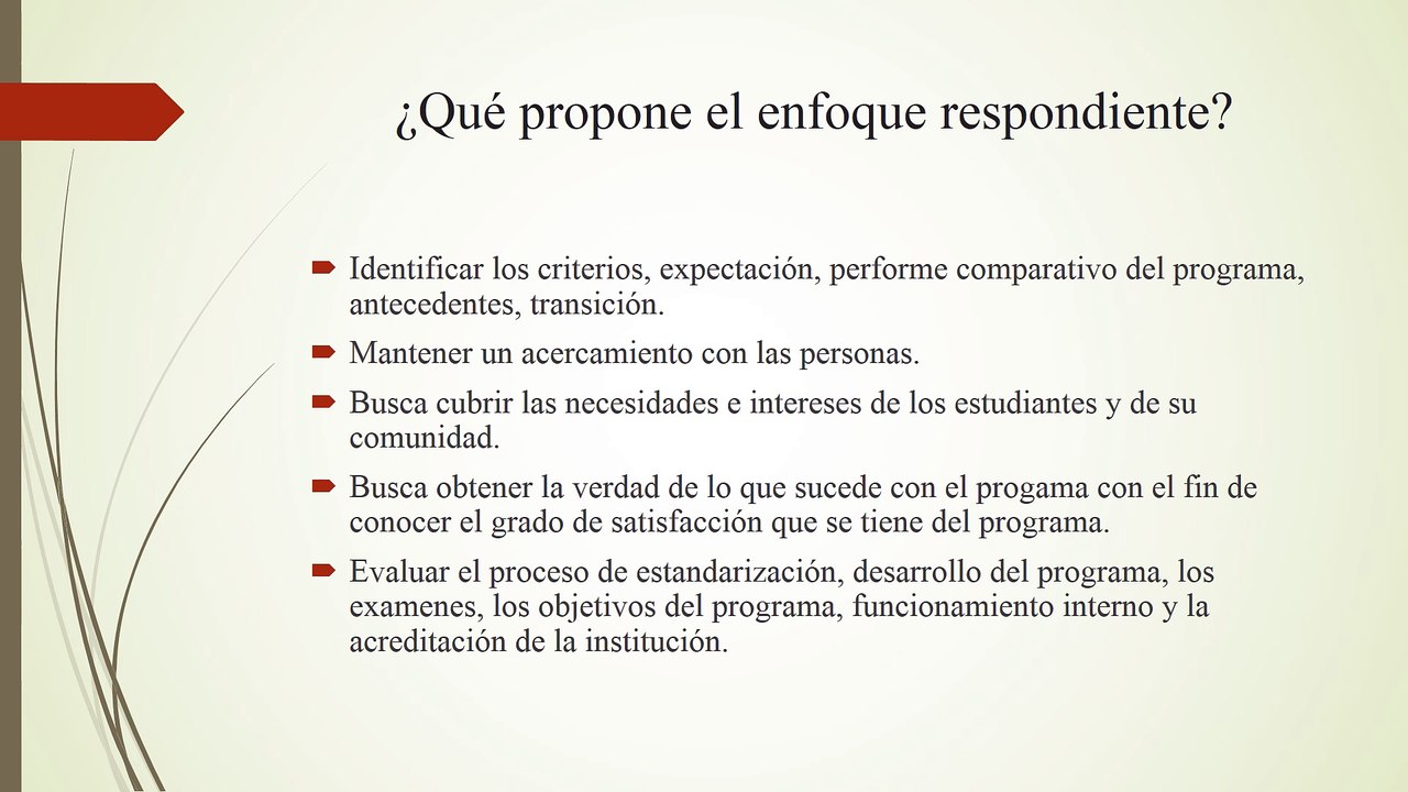Modelo de evaluación respondiente de Stake