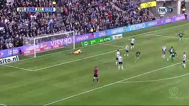 Steven Berghuis Goal HD - Heracles 0-2 Feyenoord - 09.09.2017