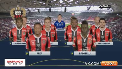 Nice 4-0 Monaco - les Buts et Résumé - 09.09.2017