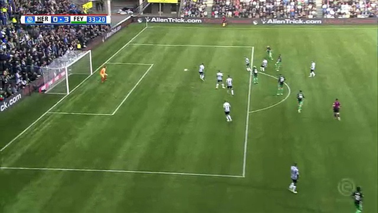 Jean-Paul Boëtius  Goal HD - Heracles	0-3	Feyenoord 09.09.2017