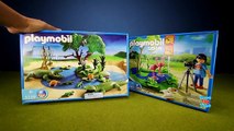 Et animaux construire pour enfants ferme pour amusement amusement jouer jouets vidéo Playmobil safari playset k
