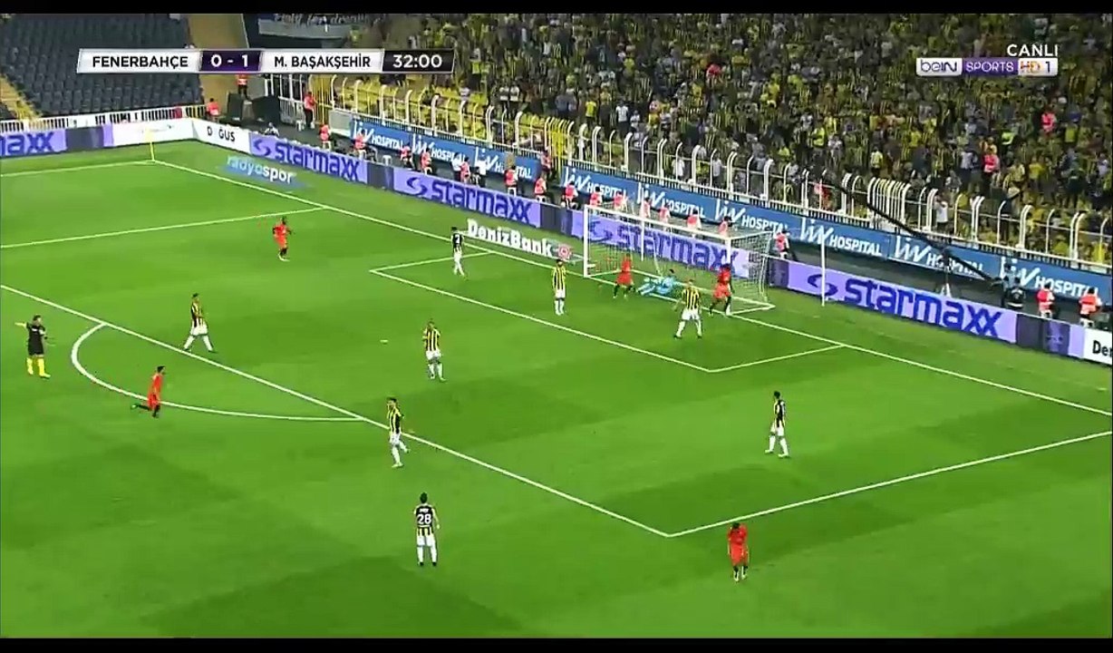 Emmanuel Adebayor Goal HD - Fenerbahce 0-2 Basaksehir - 09.09.2017