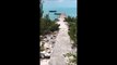 L'ouragan Irma a emporté toute l'eau des plages des Bahamas... puis le lendemain l'eau etait de retour