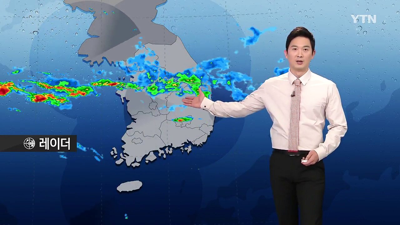 [날씨] 오늘 중부·경북 오전까지 비...오후부터 찜통더위 / YTN