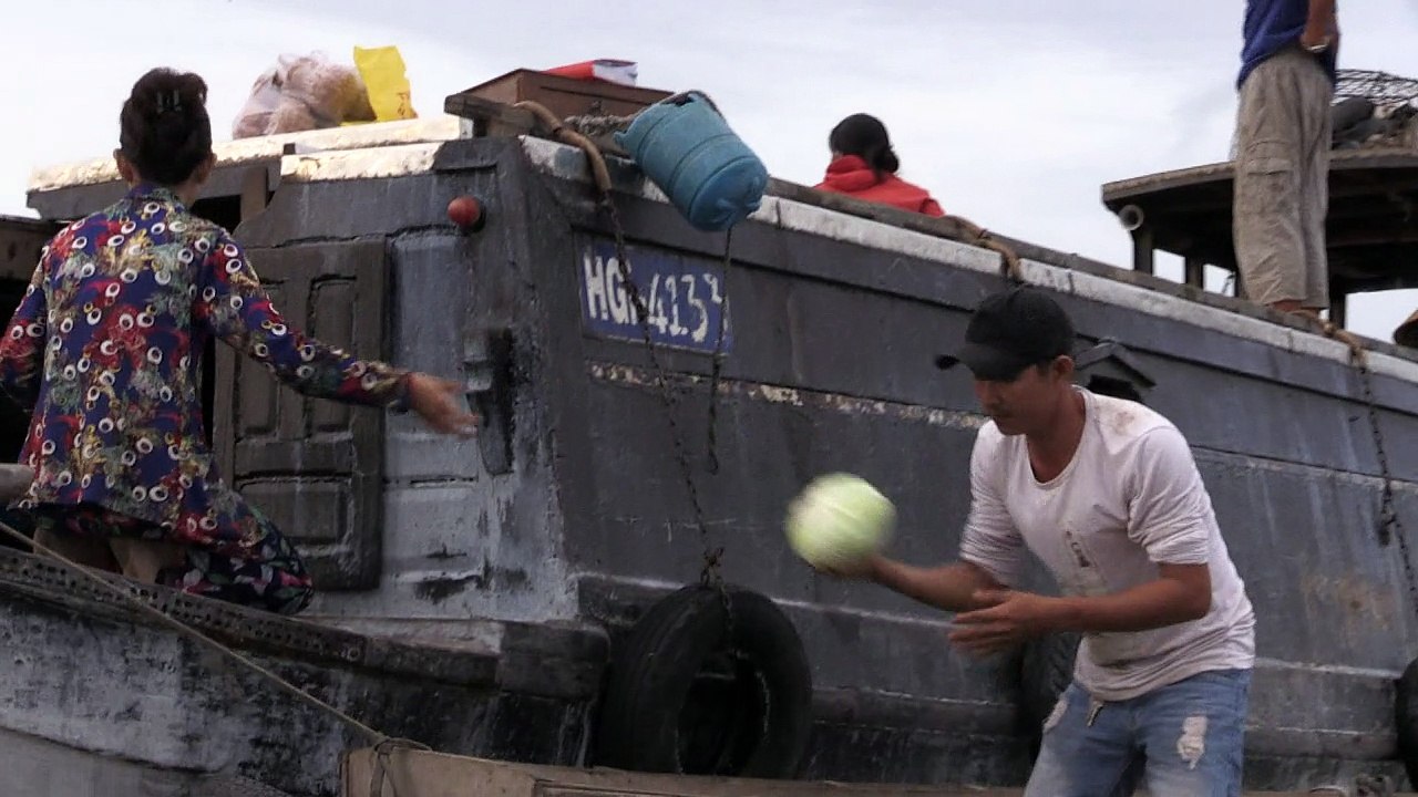 Vietnam: le difficile virage des marchés flottants du Mékong