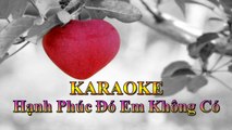 Remix Music - Karaoke : Hạnh Phúc Đó Em Không Có [ Entertainment - Nhạc Trẻ Buồn ]
