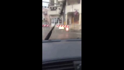 Andria: pioggia in via Bisceglie 11 settembre 2017