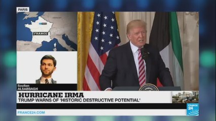 Hurricane Irma: How has Trump fared in hurricane season?