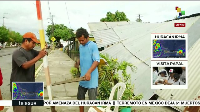 México: Katia toca tierra en Veracruz y se degrada a tormenta tropical