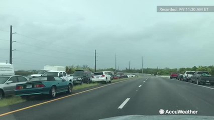 Eerie video shows hundreds of abandoned cars lining streets outside of Key West