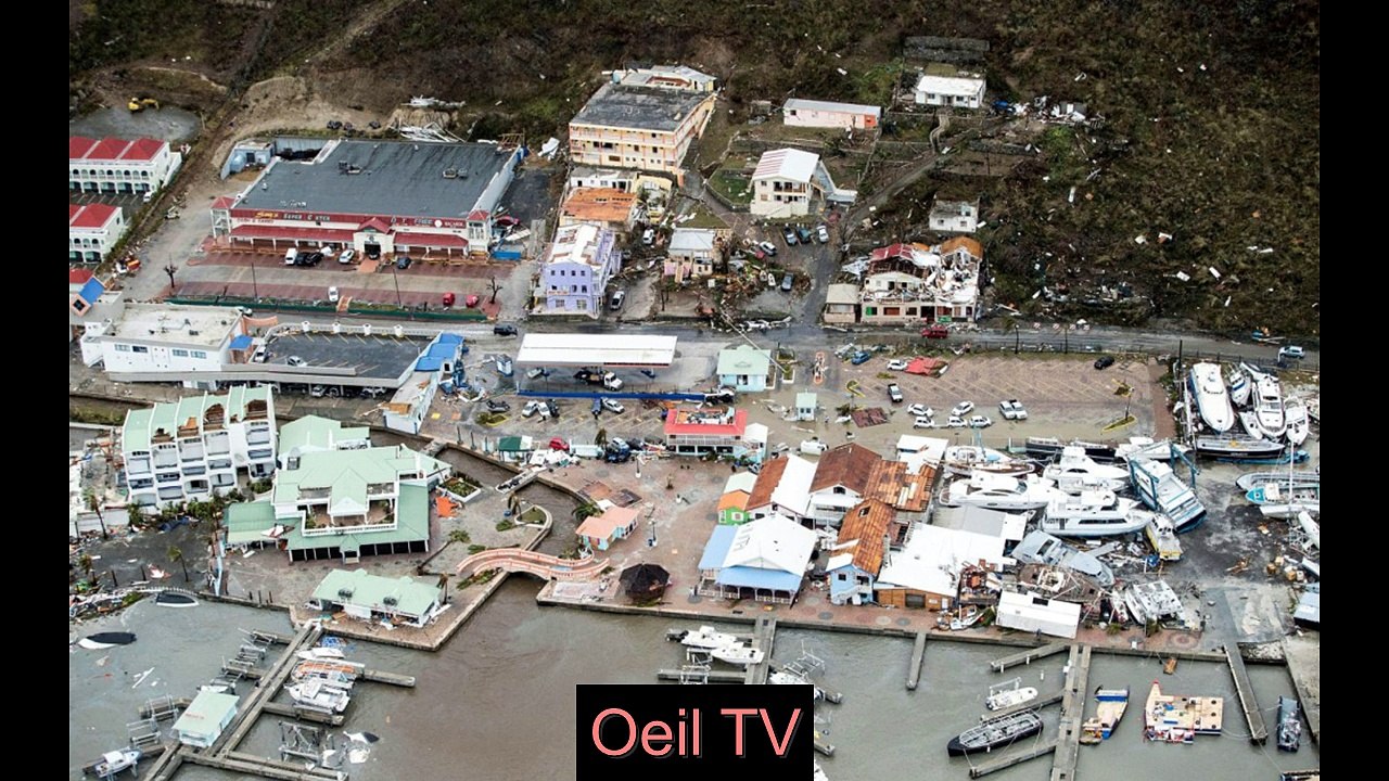 Voici les dégats  laissés par le Cyclone Irma à St martin