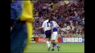 ギラギラ 三浦知良 キングカズ 強豪イングランド相手にワールドクラスのシュート 1995 アンブロカップ