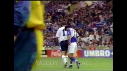 ギラギラ 三浦知良 キングカズ 強豪イングランド相手にワールドクラスのシュート 1995 アンブロカップ