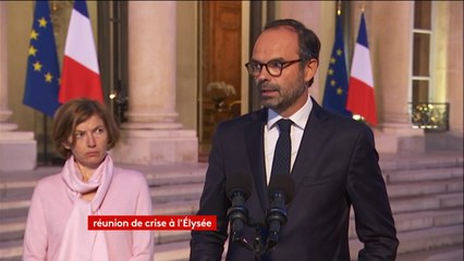 Ouragans : "La solidarité (...) n'est pas un vain mot", dit Édouard Philippe