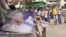 For some Colombians, Pope's visit highlights political divisions