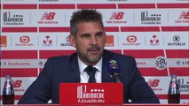 Conférence de presse de Jocelyn Gourvennec après Lille - Bordeaux