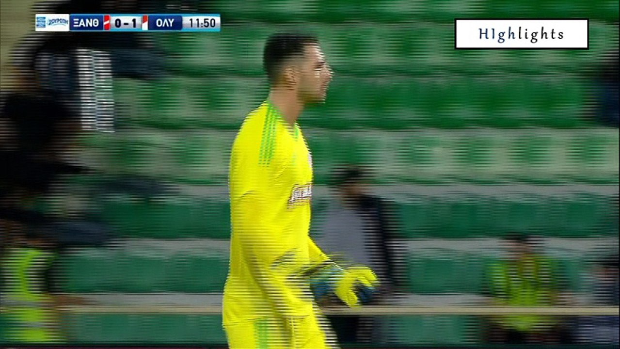 Ξάνθη 1-1 Ολυμπιακός - Τα γκολ - 09.09.2017