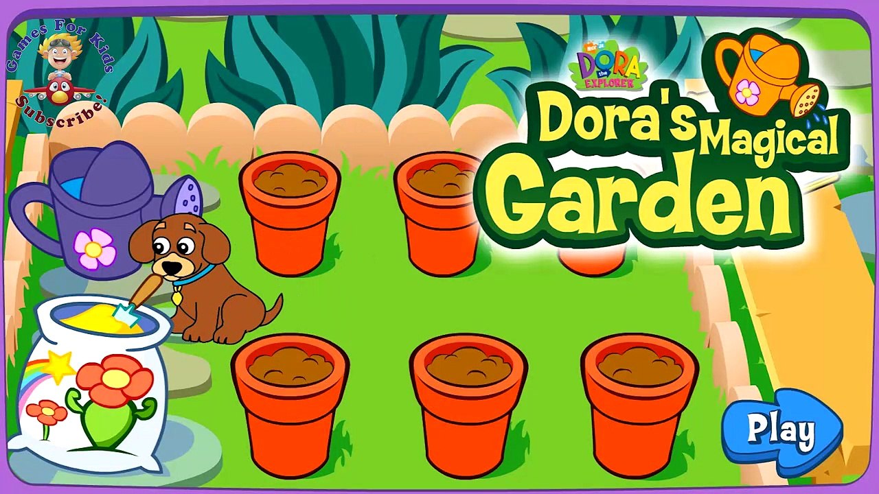 Dora the Explorer - Dora's Magical Garden - Games for Kids