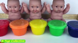 Bebé arcilla compilación muñeca alimentación espuma abrir jugar obras de teatro Limo sorpresa tiempo juguetes doh