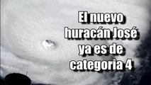 El huracán JOSÉ alcanza la categoría 4: La NASA publica imágenes desde la Estación Espacial