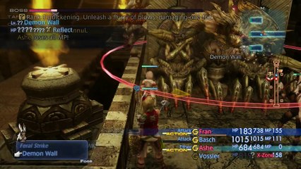 FINAL FANTASY XII ZODIAC AGE PART 37 DEMON WALL!