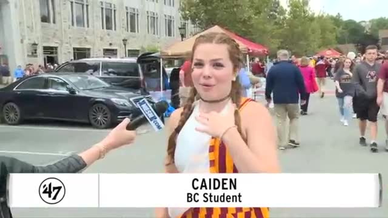 BC Fans Break Out Their Best Outfits For The Home Opener Tailgate