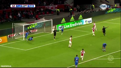 Goal Hakim Ziyech - Ajax 2 - 0 PEC Zwolle 09/09/2017