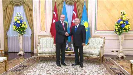 Nazarbayev, Erdogan meet in Astana to discuss Syria talks, terrorism