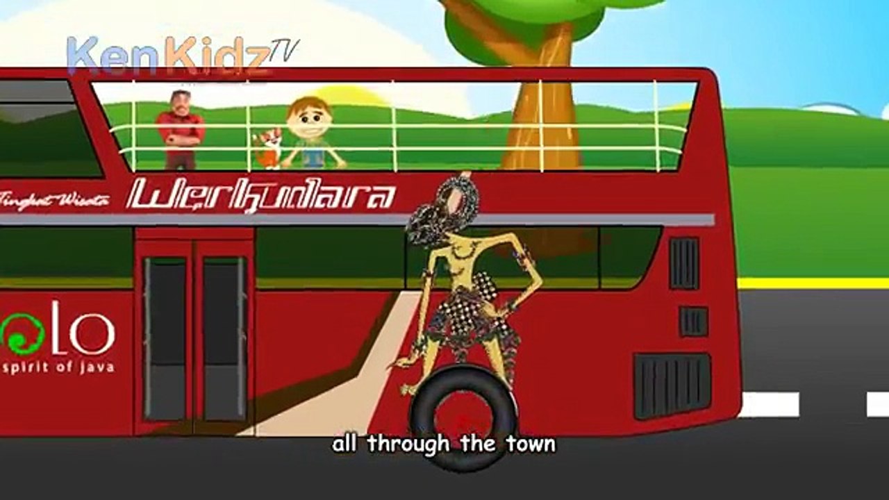 Et autobus aller sur rond le le le le la la télé roues adit sopo jarwo ❃ kenkidz