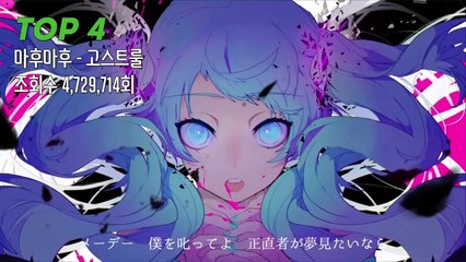 유튜브 속 인기있는 우타이테 노래 TOP 10