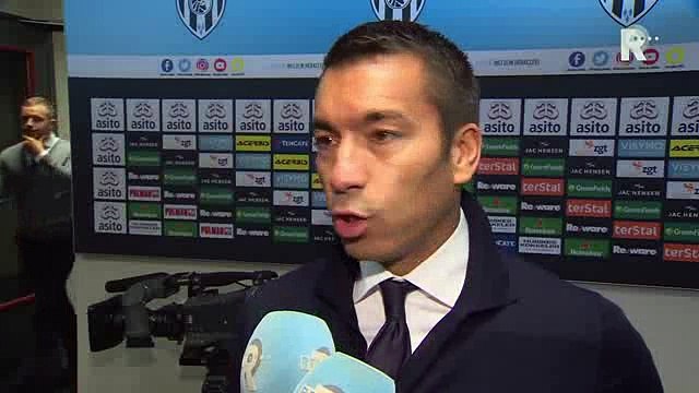 Giovanni van Bronckhorst na Heracles-Feyenoord (2-4) In de laatste twintig minuten onnodig in d