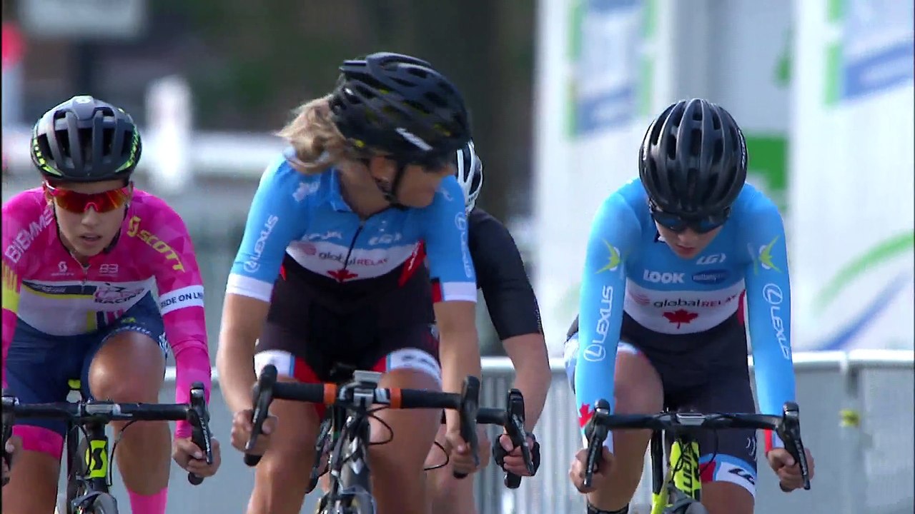 Critérium National 2017 - Femmes - Dernier tour et sprint final.