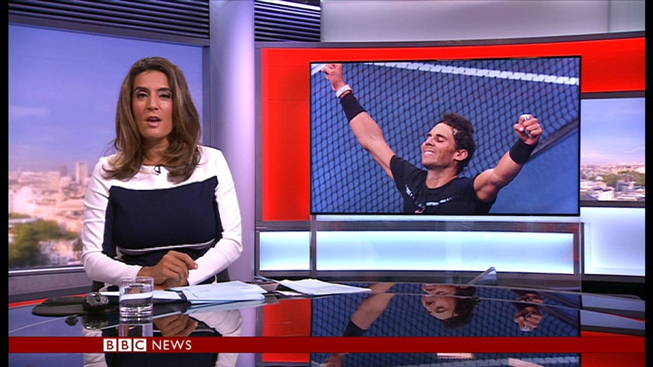 Rafael Nadal reaches the US Open tennis final