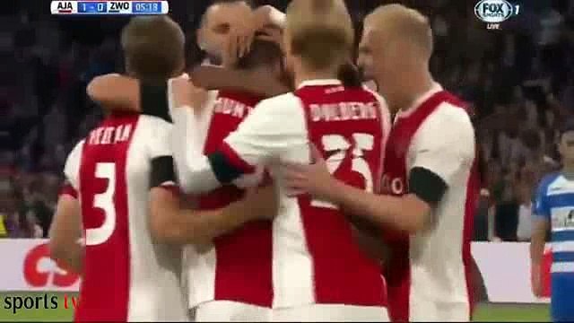 Ajax vs Zwolle 3-0 Goals Highlights Eredivisie 09.09.2017