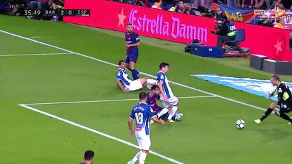 Highlights: Barcelona 5-0 Espanol (Vòng 3 Giải VĐQG Tây Ban Nha)