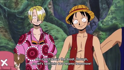 #632 Luffy & Usopp make fun of Robin - Luffy wanna build a huge Campfire