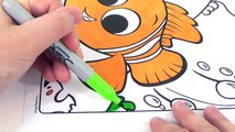 Lets Color! NEMO from FINDING DORY Fun Coloring Activity for Kids / TUYC