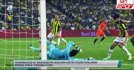 fenerbahce 2 basaksehir 3 tartismali pozisyonlar Erman tor oglu