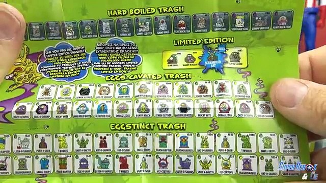 Jouet poubelle surprises pack tortues ninja bob leponge mickey oeufs français 4k jouet unb