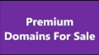 Premium Domains For Sale