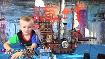 The Lego Movie Sea Cow Ship! Play, BOX OPEN   Toy Review HobbyFrog Set 70810 HobbyKidsTV