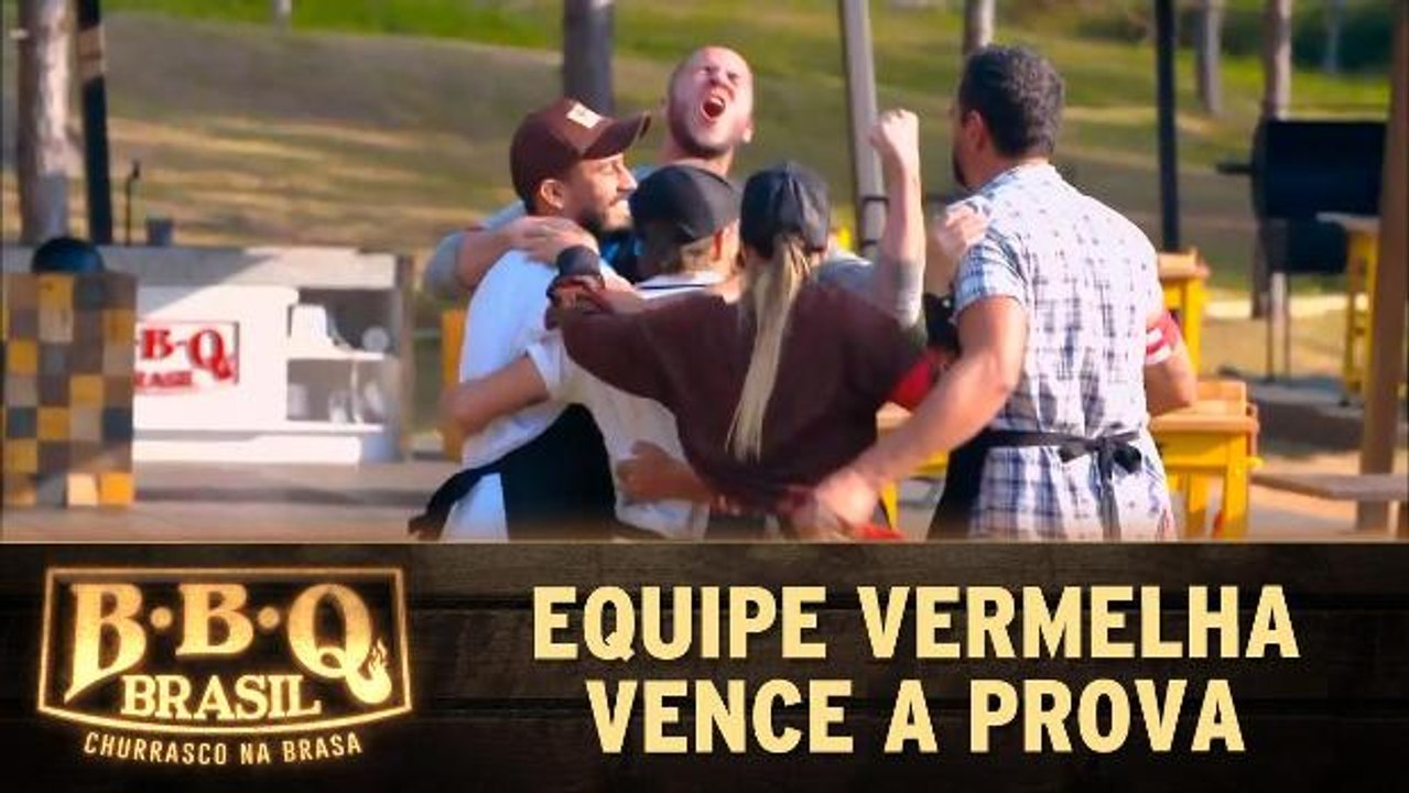 Equipe vermelha vence a prova
