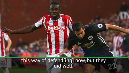 'Trendy' Stoke played for Man United draw - Mourinho