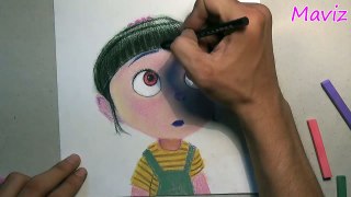 Despicable Me Drawing Agnes