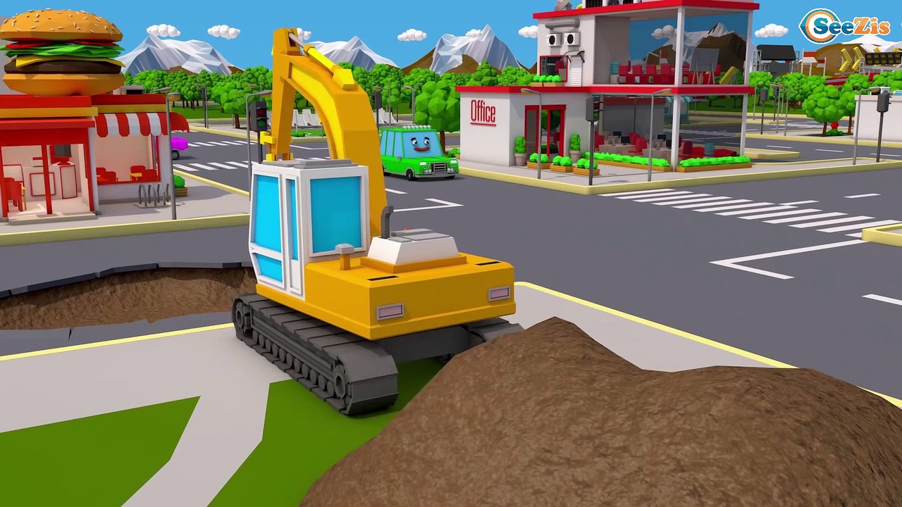 Learn Colors with Monster Truck and Truck 3D Ca...